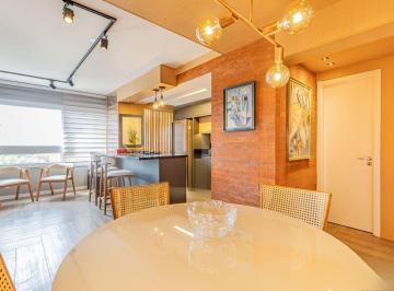 Apartamento · 81m² · 3 Quartos · 2 Vagas · Apartamento mobiliado e equipado andar alto churrasqueira sol da manhã Lindóia