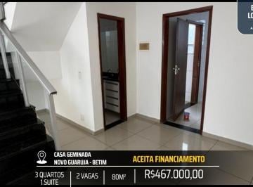 Casa · 80m² · 3 Quartos · 2 Vagas · CASA NO NOVO GUARUJA - 3 QUARTOS COM SUITE E 2 VAGAS - EXCELENTE LOCALIZAÇÃO E ACABAMENTO