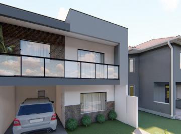 Casa · 125m² · 3 Quartos · 1 Vaga · Sobrado com 3 dormitórios à venda, 125 m² por R$ 620.000,00 - Itaqui - Campo Largo/PR