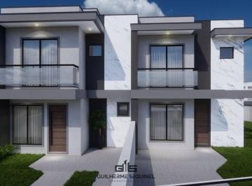 Casa · 97m² · 3 Quartos · 1 Vaga · Sobrado com 3 dormitórios à venda, 97 m² por R$ 560.000 - Águas Claras - Campo Largo/PR
