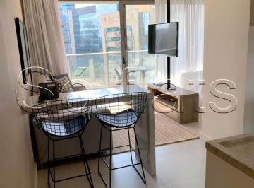 Apartamento · 42m² · 1 Quarto · 1 Vaga · Flat de alto padrão com 42m² no bairro de Pinheiros ao lado do Shopping Iguatemi