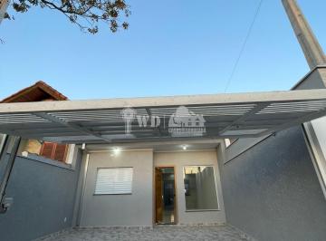 Casa · 132m² · 3 Quartos · 2 Vagas · Casa nova acabamento de alto padrão com 3 quartos sendo 1 suíte e amplo quintal