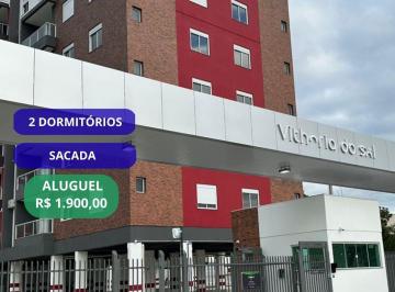 Apartamento · 75m² · 2 Quartos · 1 Vaga · Apartamento 2 dormitórios, com sacada e garagem, próximo a Av. Helvio Basso, em