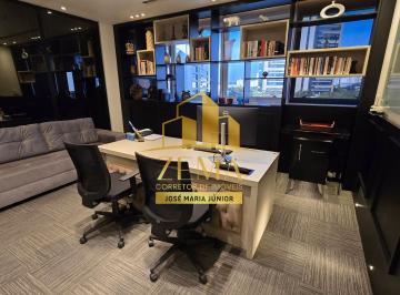Comercial · 111m² · 3 Vagas · Sala Comercial Ampla, Mobiliada, Alto Padrão, 111M2, 03 WC, 03 Vgs, PATTEO
