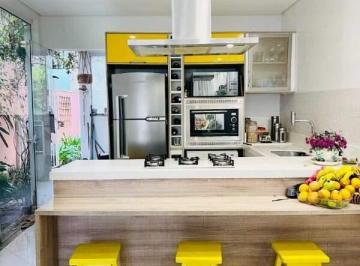 Casa · 148m² · 3 Quartos · 4 Vagas · Sobrado Residencial à Venda em Santo André | Jardim Las Vegas 148 m, 3 dormitórios, sendo 1 suíte co