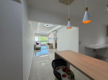 Apartamento · 98m² · 2 Quartos · 1 Vaga · Apartamento 2 dorms com Vista Mar e Mobiliado no Canto do Forte -