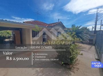 Casa · 158m² · 3 Quartos · CASA PARA LOCAÇÃO ? JARDIM GOMES