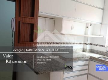 Apartamento · 1m² · 2 Quartos · 1 Vaga · ALUGA-SE APARTAMENTO ? JARDIM SANTA LÚCIA