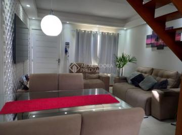 Casa · 85m² · 2 Quartos · 1 Vaga · Casa em condomínio semi mobiliada com 2 dormitórios
