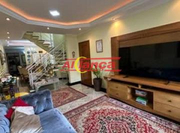 Casa · 219m² · 4 Quartos · 4 Vagas · SOBRADO COM 4 DORMITÓRIOS SENDO 1 SUITE A VENDA, 219,22 m² JARDIM SÃO ROBERTO - GUARULHOS/SP