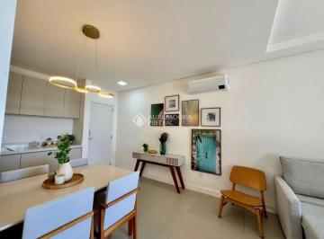 Apartamento · 51m² · 1 Quarto · 1 Vaga · Porteira Fechada em Canasvieiras | 1 Dormitório, Piscina e a 600m do Mar