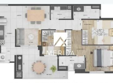 dd42f1d79db4374f82aa4cb37dc977f2a4d97c59 · Apartamento com 3 dormitórios à venda, 75 m² por R$ 863.500,00 - Campestre - Santo André/SP
