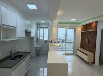 Sala · Apartamento com 2 dormitórios para alugar, 51 m² por R$ 3.405,89/mês - Rudge Ramos - São Bernardo do