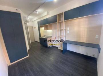 Studio · Studio com 1 dormitório para alugar, 20 m² por R$ 3.000,02/mês - Santa Paula - São Caetano do Sul/SP