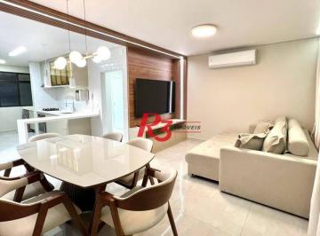 786949d21bd7d8f10b490812c64159084e3c2d3e · Apartamento com 2 dormitórios à venda, 74 m² por R$ 830.000,00 - Estuário - Santos/SP
