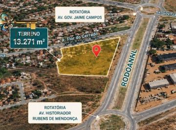 Terreno · 13271m² · Terreno Comercial à Venda no Novo Paraíso – Frente para o Rodoanel – 13.271 m²