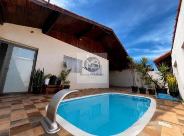 Casa · 158m² · 5 Quartos · 3 Vagas · Casa Térrea a 200 metros da praia Balneário Três Marias, Peruíbe/SP