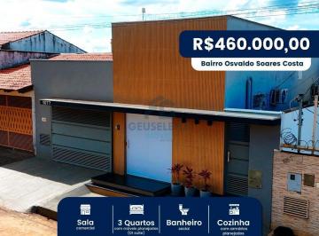 Casa · 168m² · Casa Padrão em Dores do Indaiá