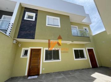 a0a584ae9f9ea5ce9d27047957568864205fcee5 · Sobrado com 2 dormitórios à venda, 76 m² por R$ 690.000,00 - Parque Jaçatuba - Santo André/SP