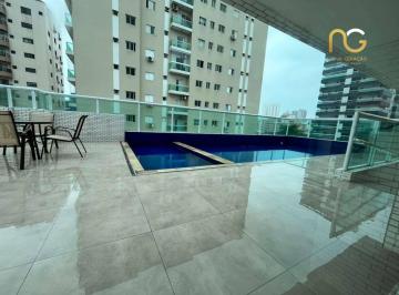 6201a73d787c357f26fb7501fab854471e4e9fc0 · Apartamento com 3 dormitórios à venda, 92 m² por R$ 728.000,00 - Canto do Forte - Praia Grande/SP