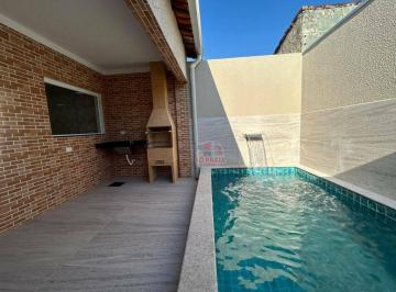 ef89e22f49b6dd4393ec7ca1a9ddd4e43d307ab7 · Casa com 2 dormitórios à venda, 80 m² por R$ 480.000 - Vera Cruz - Mongaguá/SP