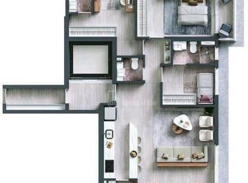 451d406f6a08b0c67d12c5cadaf9bc80df195b12 · Apartamento com 3 dormitórios à venda, 118 m² por R$ 1.599.000,00 - Alphaville - Barueri/SP