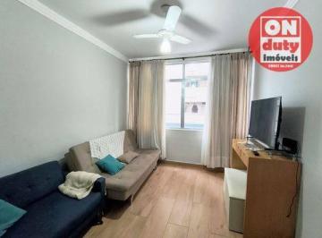 eb9ab0c62556a38b9f081de34f86eee9292e232e · Apartamento com um quarto para alugar, 69 m² por R$ 3.500/mês - José Menino - Santos/SP