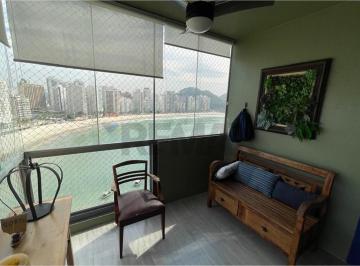 Apartamento · 90m² · 2 Quartos · 1 Vaga · Apartamento a venda Guarujá/SP 2 Quartos (1 suíte) Frente ao Mar Varanda Belíssima Vista Churrasquei