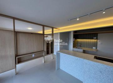 1 - Sala e cozinha · SCRn 716 Bloco G - Asa Norte - Apartamento de 1 quarto reformado - nascente - andar alto - prédio co
