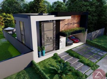 Casa · 244m² · 4 Quartos · 4 Vagas · Sobrado de Alto Padrão no Condomínio Reserva São Nicolau em fase final de construção: 4 suítes com c