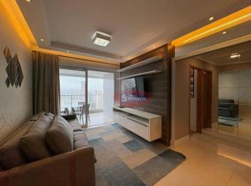 9204187f92e53a9dcef5d2afaf9c1e9511df398d · Apartamento com 2 dormitórios para alugar, 81 m² por R$ 7.500,02/mês - Gonzaga - Santos/SP