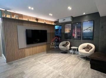 6888425e234943b6fa61f5a97493240e5c25c57f · Apartamento com 3 dormitórios à venda, 111 m² por R$ 1.305.000,00 - Ponta da Praia - Santos/SP