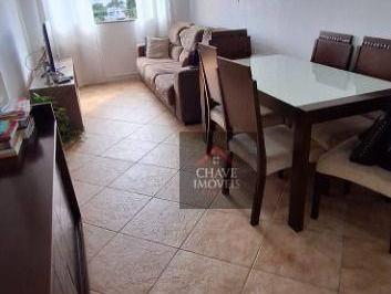c3168285fef2caaf27694d2f8234223bbc117e8a · Apartamento com 2 dormitórios à venda, 66 m² por R$ 500.000,00 - Aparecida - Santos/SP