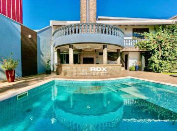a6b0cdd5fe948c480c11c06ac7fdbc7eacdfe24b · Casa de alto padrão 100% mobiliada com 6 quartos, sendo 3 suítes, com piscina à venda, 513 m² por R$
