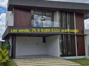 Casa de 4 quartos, Feira de Santana · Leo vende, casa bairro Sim, 4|4 c 3 suítes, closet, piscina, goumert