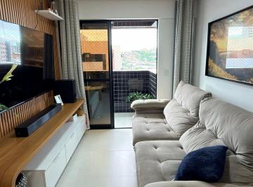 Apartamento · 77m² · 3 Quartos · 2 Vagas · Edifício Grenache - Apartamento com 3 Quartos à Venda na Jatiúca – Edifício Grenache