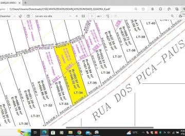 Terreno · 561m² · Terreno para venda em Chácara Das Garças de 561.00m²