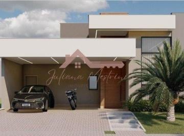 Casa · 175m² · 3 Quartos · 4 Vagas · Casa moderna com escritório, 3 dormitório, suíte, closet - Condomínio Monterrey