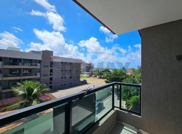 Apartamento · 29m² · 1 Quarto · 11 Vagas · Flat à venda, 29m², varanda, 1 quarto, com vista parcial do mar em Porto de Galinhas