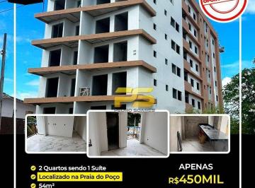 40d133b2d88b4fd466878045664d3d4799fbfccd · Apartamento com 2 dormitórios à venda, 54 m² por R$ 500.000,00 - Loteamento Nazareth - Cabedelo/PB