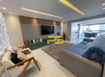 b22c6d98363c9db223e1f9a49852fce1785bfc24 · Apartamento com 3 dormitórios à venda, 143 m² por R$ 870.000 - Manaíra - João Pessoa/PB