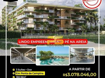 5cd0b2d5ad103fc82380071c7520c58885e96028 · Apartamento Pé na Areia, para venda em Ponta de Campina | Cabedelo - PB