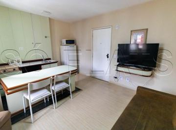Apartamento · 45m² · 1 Quarto · 1 Vaga · Flat disponível para locação totalmente mobiliado localizado ao lado Av. Brig. Luís Antônio