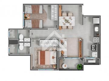 Apartamento · 53m² · 2 Quartos · 1 Vaga · Apartamento para venda em Vilas Do Sobrado de 53.00m² com 2 Quartos, 1 Suite e 1 Garagem