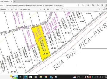 Terreno · 561m² · Terreno para venda em Chácara Das Garças de 561.00m²