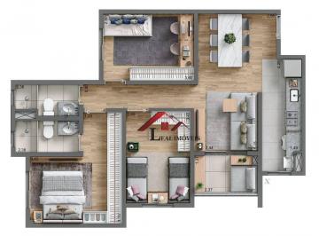 Apartamento · 69m² · 3 Quartos · Apartamento para venda em Rudge Ramos de 69.00m² com 3 Quartos e 1 Suite