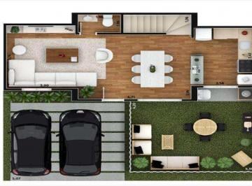 Casa · 95m² · 3 Quartos · 2 Vagas · Casa para venda em Jardim Do Luar (fazendinha) de 95.00m² com 3 Quartos, 1 Suite e 2 Garagens