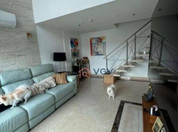 be5dc50b772280f2ab5b42c3e44e1f8128c4be71 · Apartamento Duplex à venda, 120 m² por R$ 2.220.000,00 - Moema - São Paulo/SP