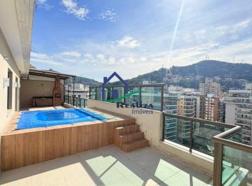 Apartamento · 143m² · 2 Quartos · 2 Vagas · Cobertura Linear de 2 Quartos com Suíte à Venda por R$ 1.650.000,00 em Santa Rosa - Niterói, RJ