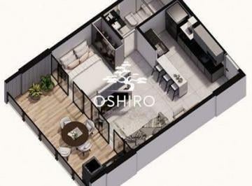 Apartamento · 42m² · 1 Quarto · Apartamento 02 quartos com lazer à Venda - Encruzilhada- Santos - SP